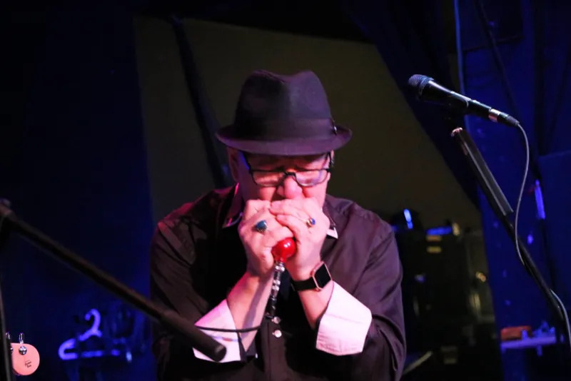 The Blueshounds on stage