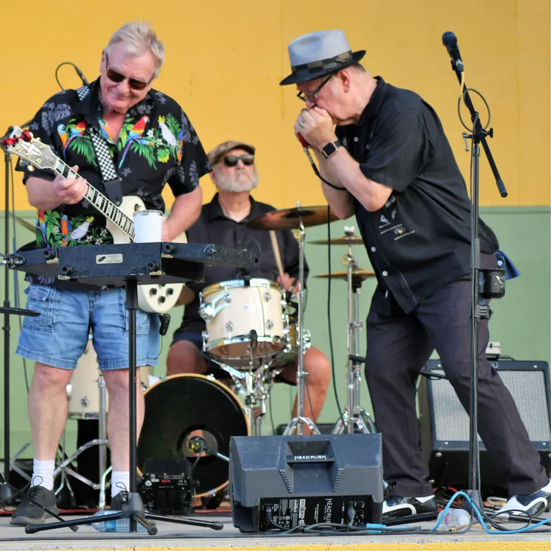 Ian, Cliffe and Gerry
